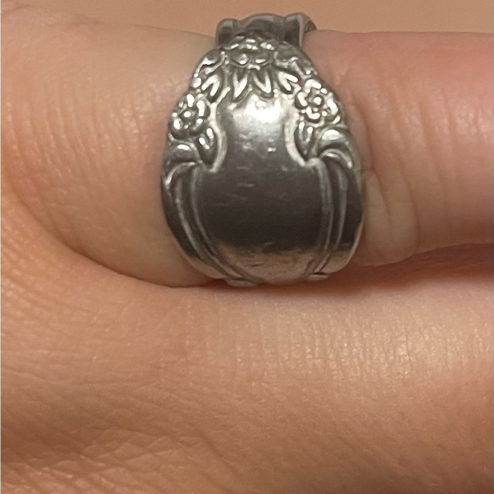 Stainless Spoon Ring - Picture 4 of 4
